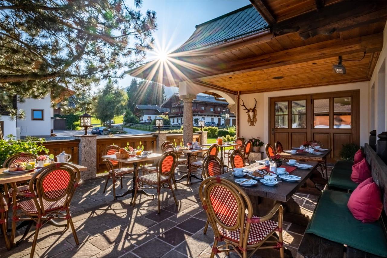 Hotel Garni Ransburgerhof Flachau Esterno foto